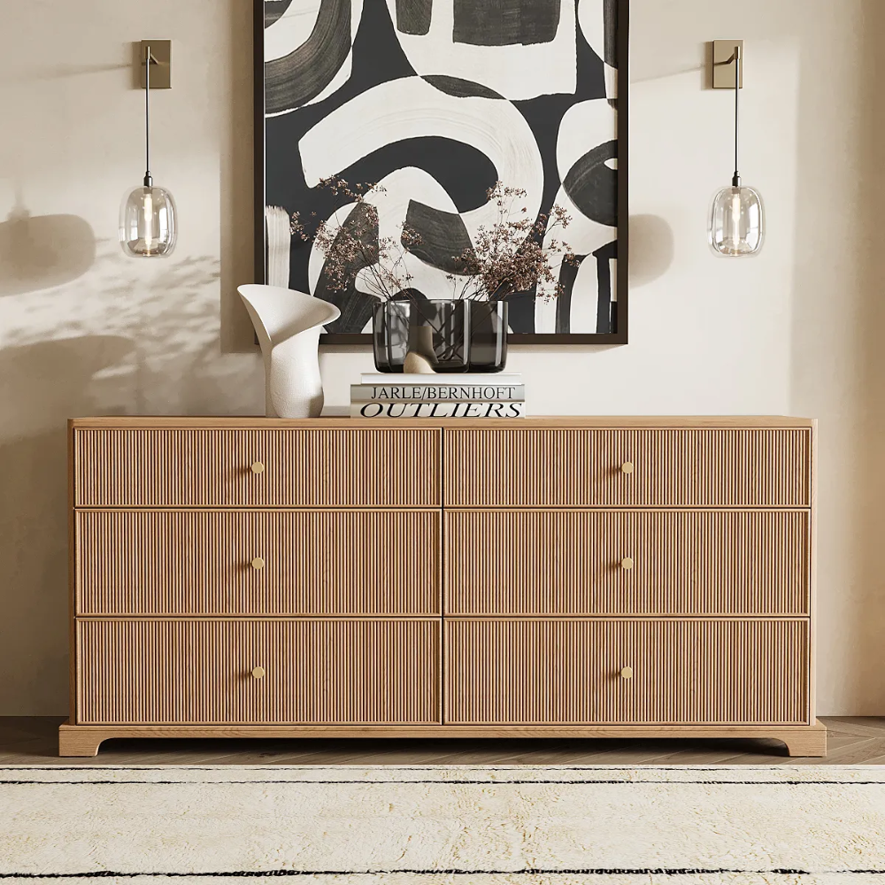 Maximilian 6-Drawer Dresser