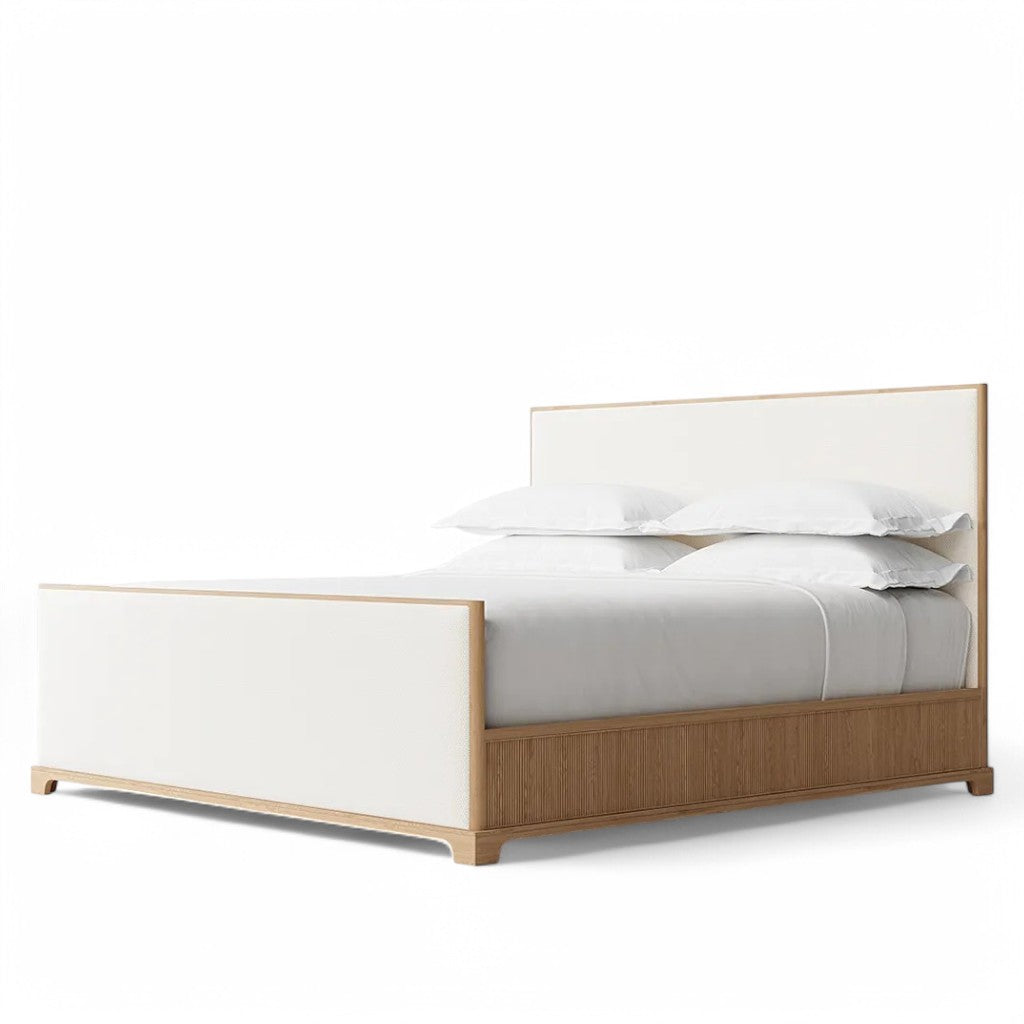 Maximilian Fabric Bed With Footboard